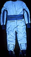 In-flight coverall, Back view